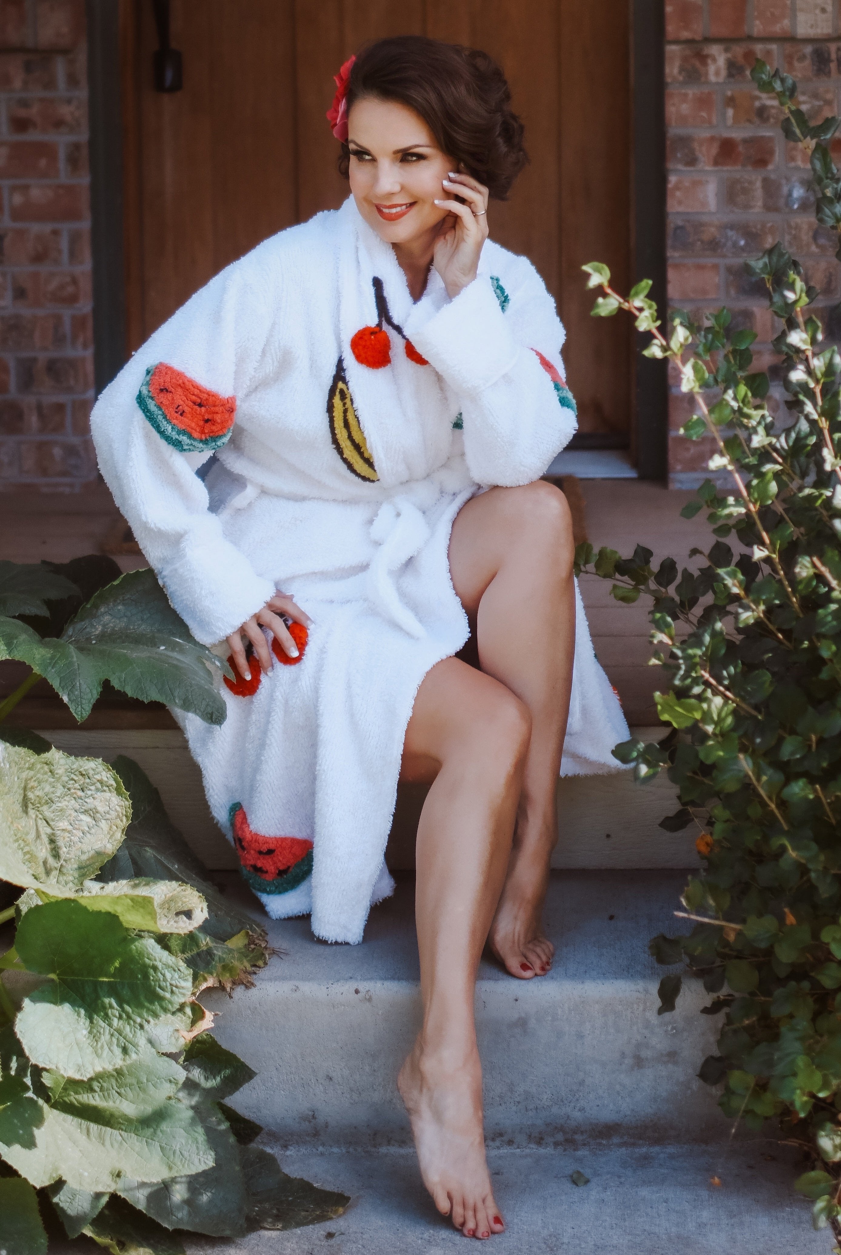 Chenille wrap robe sale