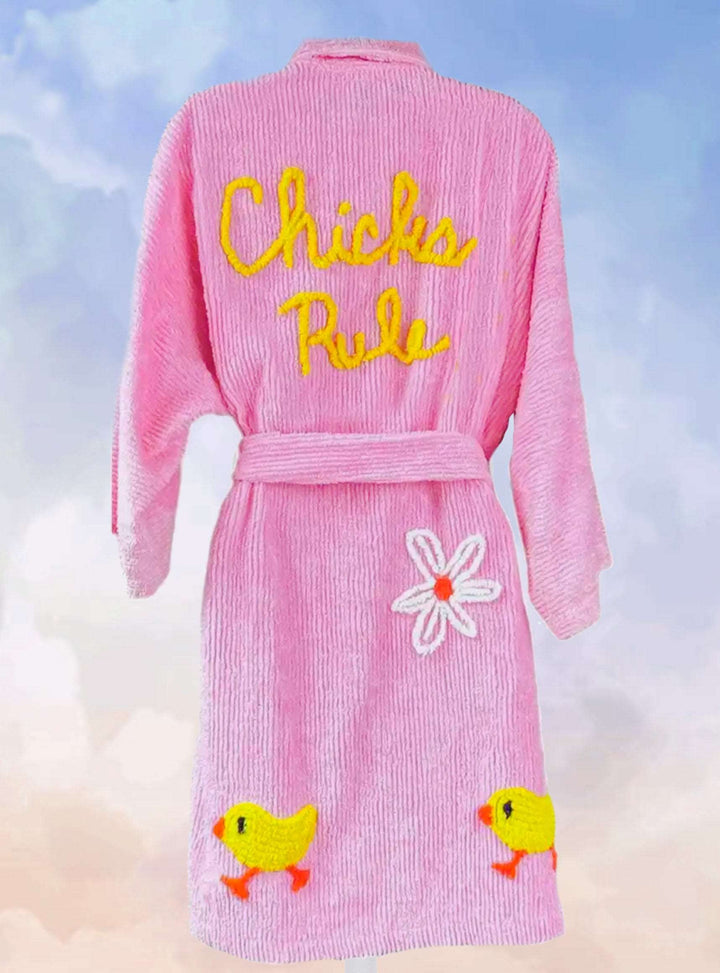 Chicks Rule Robe