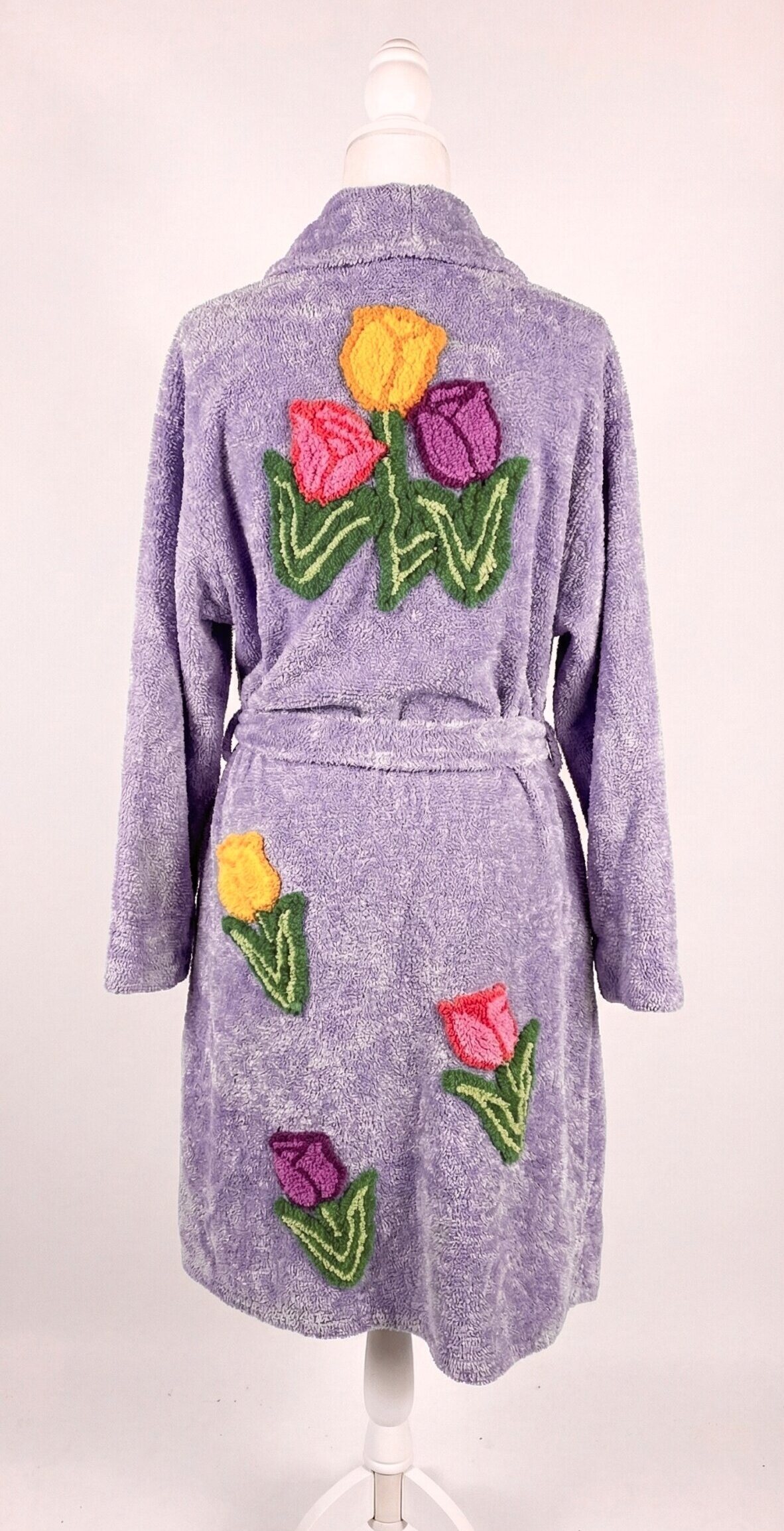 Tiptoe Thru the Tulips Robe in lilac