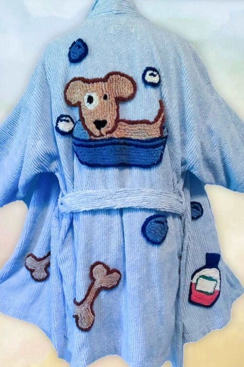 Doggie Wash Kimono