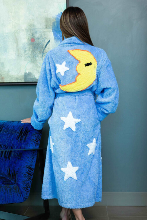 “Moon and Stars “ Chenille Robe 2025