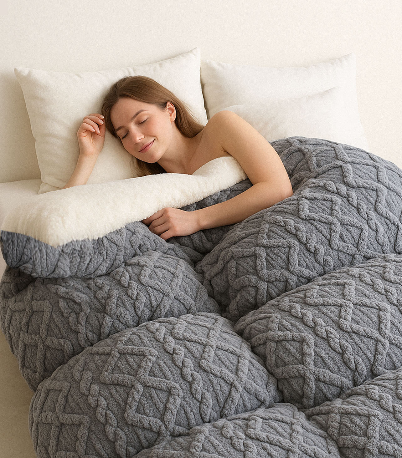 The Cuddler by Canyon Group x Super thick chenille Comforter