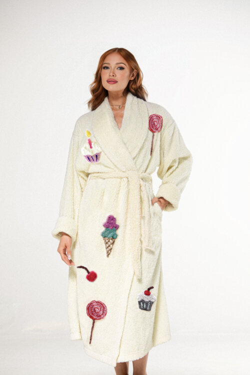 Crushing “Sweet Dreams” chenille bathrobe 2025 (limited)